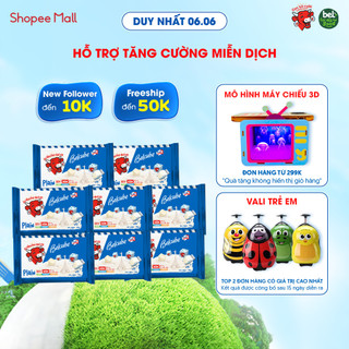 Combo 8 Phô mai vuông Belcube vị sữa 15C 78Gx15