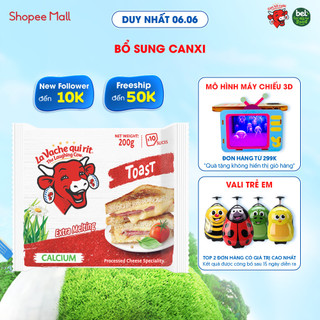 Phô Mai Lát Con Bò Cười La Vache Qui Rit Toast 200G