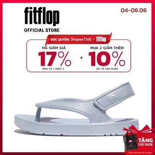 Dép Xỏ Ngón Trẻ Em FitFlop IQUSHION - Skywash Blue - II HE1-B12