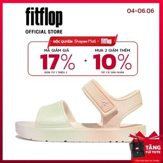 Xăng Đan Trẻ Em FitFlop IQUSHION - Urban White/Mix - II HC8-B18