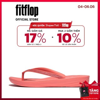 Dép Xỏ Ngón Nữ FitFlop IQUSHION - Rosy Coral - II R08-B09