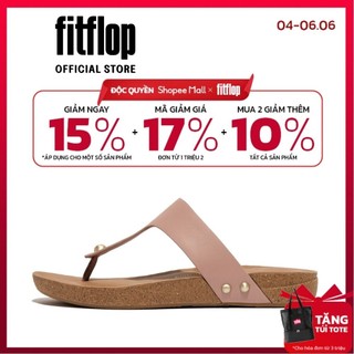 Dép Xỏ Ngón Nữ FitFlop IQUSHION - Beige Buff - IC HE9-A86