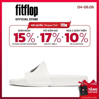Dép Quai Ngang Nữ FitFlop IQUSHION - Urban White - II HF6-194