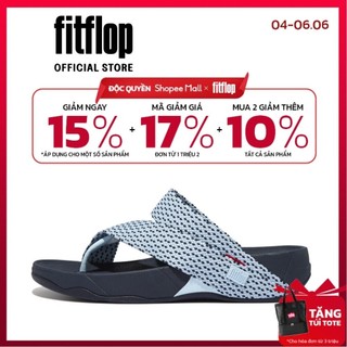 Dép Xỏ Ngón Nam FitFlop SLING - Sky Blue/Midnight Navy - MC H06-A16
