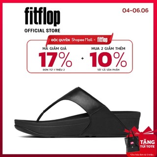 Dép Xỏ Ngón Nữ FitFlop LULU - Black - MC I88-001