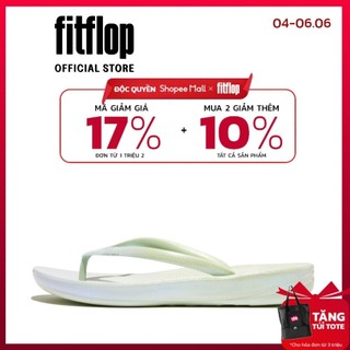 Dép Xỏ Ngón Nữ FitFlop IQUSHION - Sagebrush/Skywash Blue - II HU8-B11