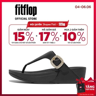 Dép Xỏ Ngón Nữ FitFlop LULU - Black - MD HN9-001