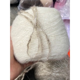 Len Mohair Sợi Nhẹ Ấm Đan Móc Đồ Đông