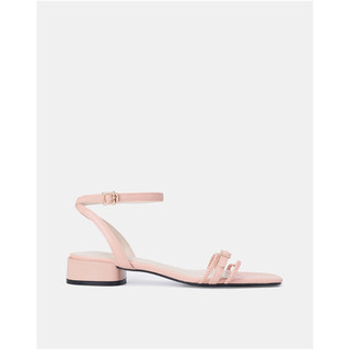 Giày Sandal Nữ 3cm Thời Trang JUNO Phối Dây Thắt Trang Trí SD03064