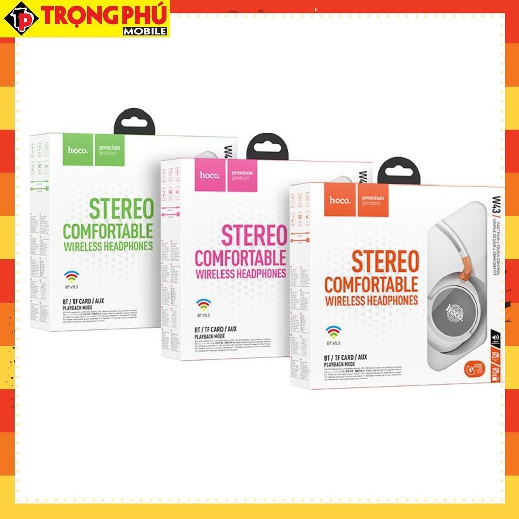 Tai nghe chụp tai Hoco W43