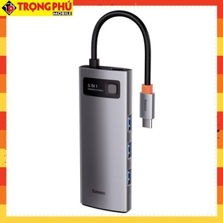 Bộ chuyển đổi typec hub baseus 5 in 1