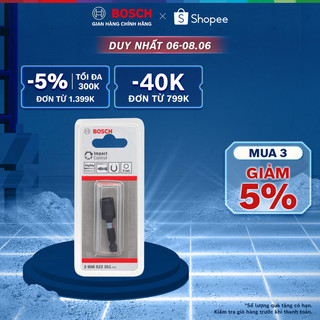 Đầu bắn tôn - Đầu chụp có nam châm Bosch bằng thép