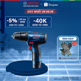 Máy khoan động lực pin GSB 120-LI 1 pin + phụ kiện