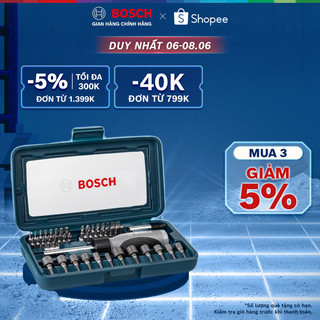 Bộ tua vít đa năng Bosch 46 món