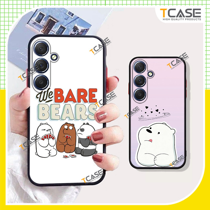 Ốp lưng Samsung M54 5G, Samsung F54 5G in hình Ba chú Gấu - Phụ kiện Tcase
