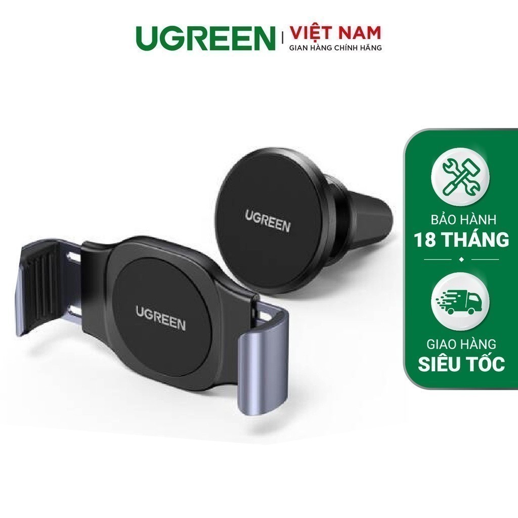 Giá đỡ từ tính điện thoại trên ô tô 4.7 - 7 inch, xoay góc 360 độ UGREEN 20600