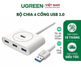 Hub USB 3.0 4 cổng tốc độ 5Gbps UGREEN CR113 20282