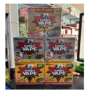 Nhang Đuổi Muỗi ít khói JUMBO VAPE số 1 Nhật Bản FUMAKILLA