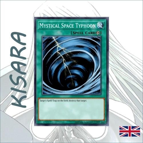 Bài lẻ Yugioh Mystical Space Typhoon - RA02-EN048 - Secret Rare 1st Edition