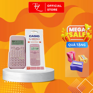 Máy Tính Casio FX580VNX Màu Hồng Chuyển Đổi Tiếng Việt - Máy Tính Học Sinh Giá Rẻ FX580vnx