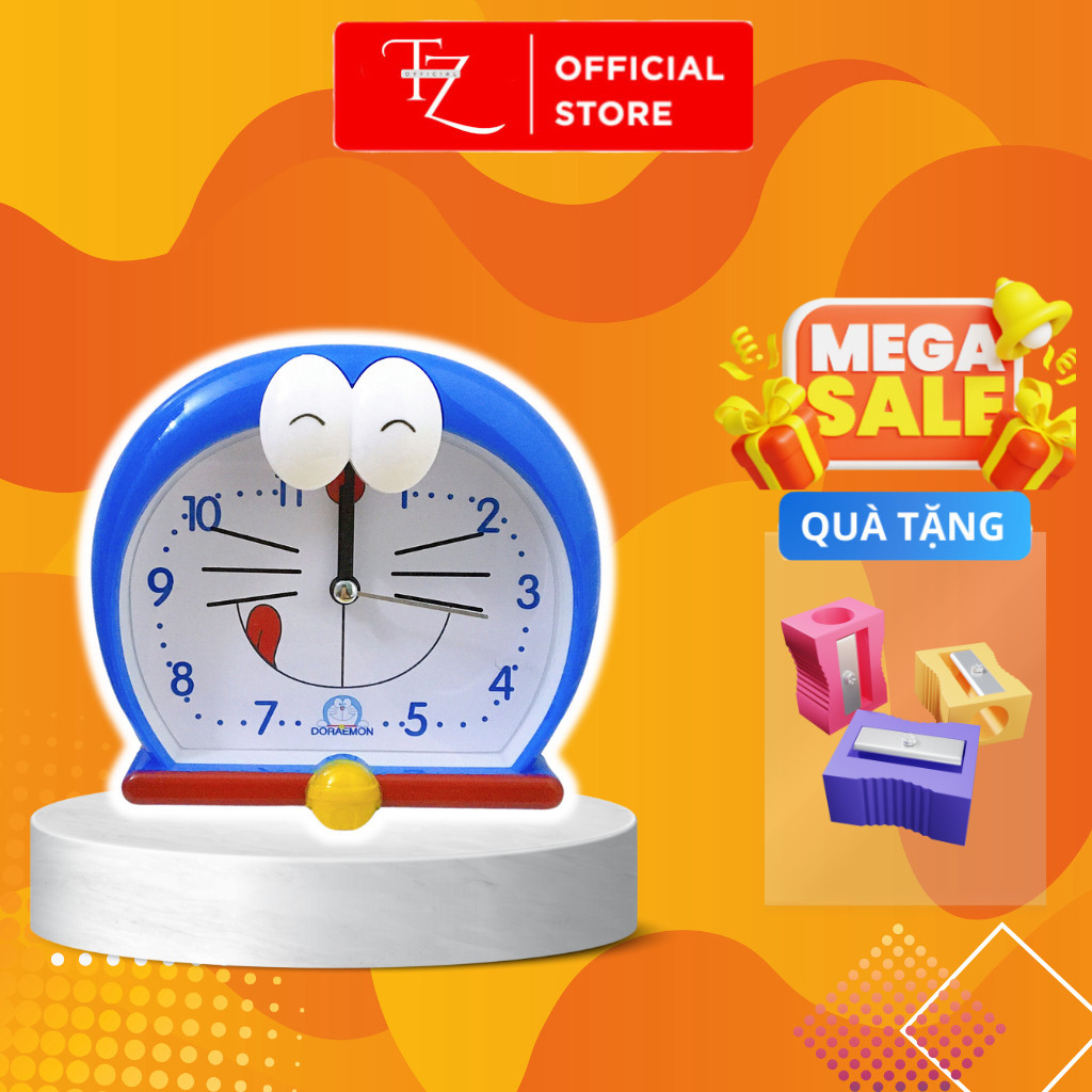 [Ảnh Thật] ĐỒNG HỒ DOREMON BÁO THỨC - ĐỒNG HỒ ĐỂ BÀN