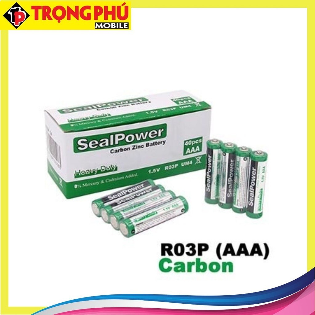 Pin 3A nhỏ Sealpower (1 căp 2 viên)