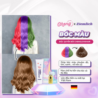 [ĐỘC QUYỀN] Bóc màu Ziemlich - Bóc màu chuẩn tông, tóc mượt căng bóng | Chenglovehair