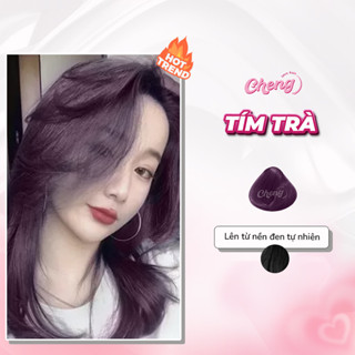 Thuốc Nhuộm Tóc Màu TÍM TRÀ Không Tẩy | Chenglovehair, Chenglovehairs