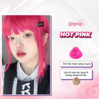Thuốc Nhuộm Tóc HỒNG NEON Hot Pink | Chenglovehair, Chenglovehairs