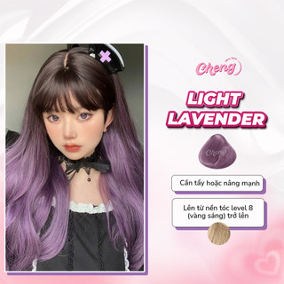 Thuốc Nhuộm Tóc Màu TÍM LAVENDER, LIGHT LAVENDER | Chenglovehair, Chenglovehairs