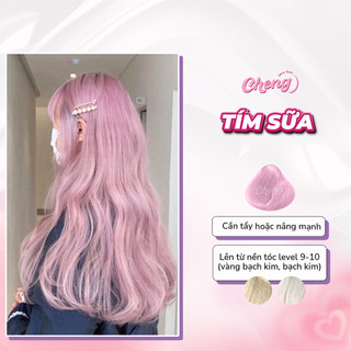 Thuốc nhuộm tóc TÍM SỮA Chenglovehairs, Chengloveshair, Chengloveshairs, Chenglovehair
