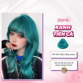 Thuốc Nhuộm Tóc Màu XANH TIÊN CÁ | Chenglovehair, Chenglovehairs