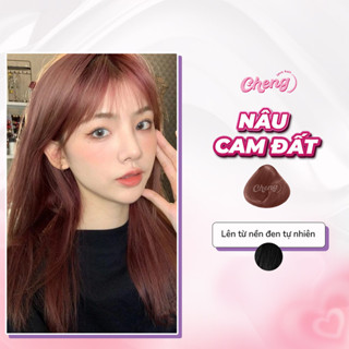 Thuốc Nhuộm Tóc Màu NÂU CAM ĐẤT Không Tẩy | Chenglovehair, Chenglovehairs