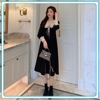 Váy umi tay bèo Tiểu Thư Dễ Thương , Thiết Kế Sang Trọng , Mảnh Mai Tiểu Thư Siêu Hot_SP