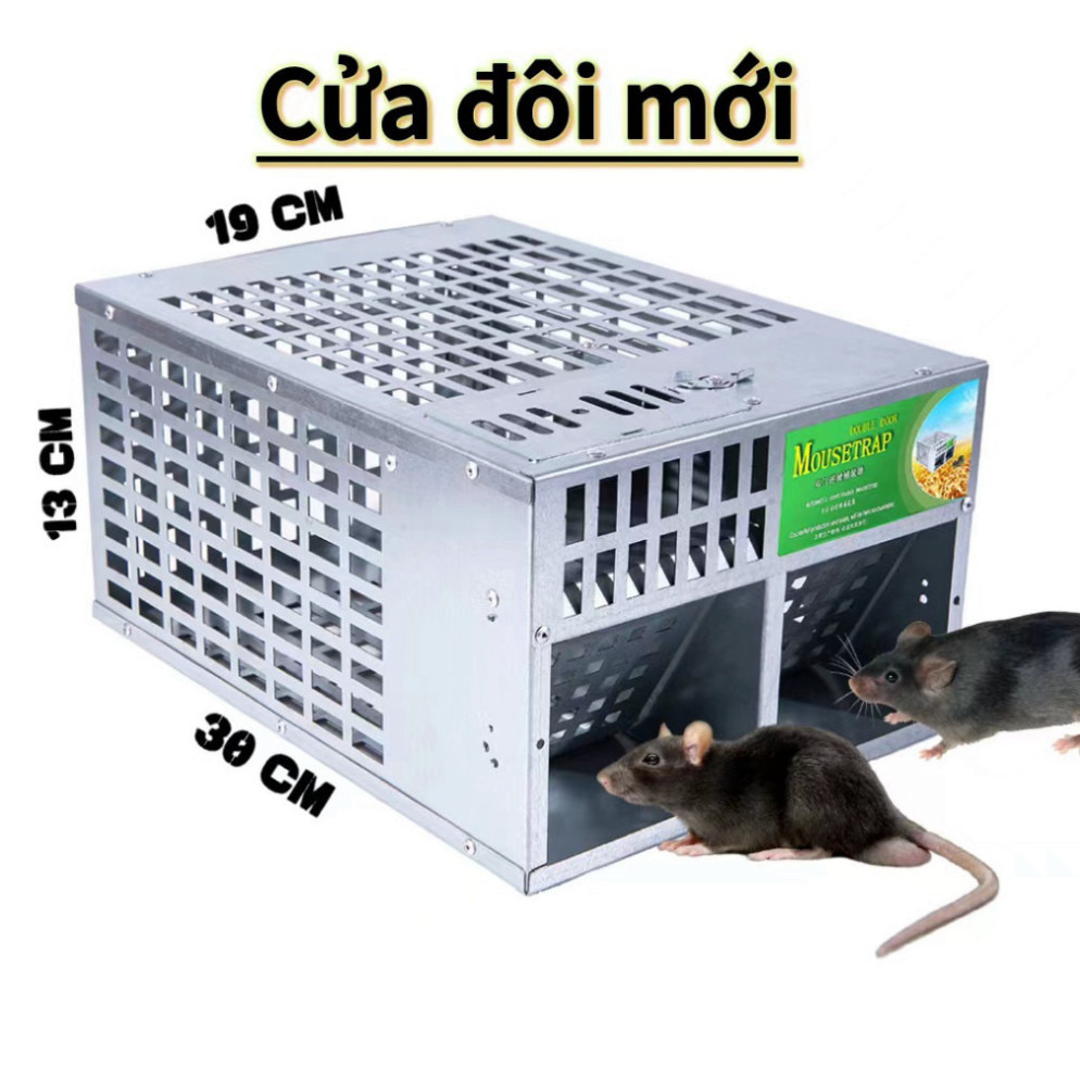 Thế hệ mới Bẫy Chuột Tự Động Thông Minh Bẫy chuột lồng có thể tái sử dụng Mouse Trap Có hiệu quả 4-6