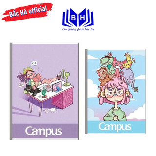 Vở Campus Kn có chấm Contrast 120 trang, Vở kẻ ngang campus CON120, Vở kẻ ngang Campus Contrast 120 trang