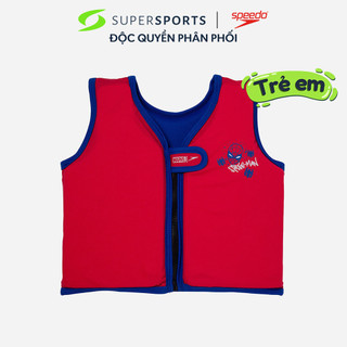 Áo phao unisex speedo spider-man printd float vest iu red/blue - 8-12252f294