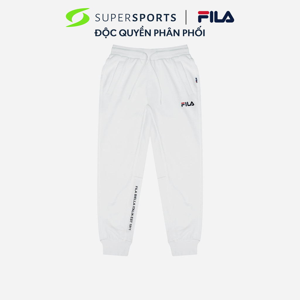 Quần dài thời trang nam Fila Heritage Long Pants - FW2PTF1051M-WHI