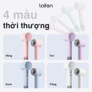 Máy sấy tóc ion âm tốc độ cao laifen se chính hãng, máy sấy điều khiển nhiệt độ thông minh - hapos official store