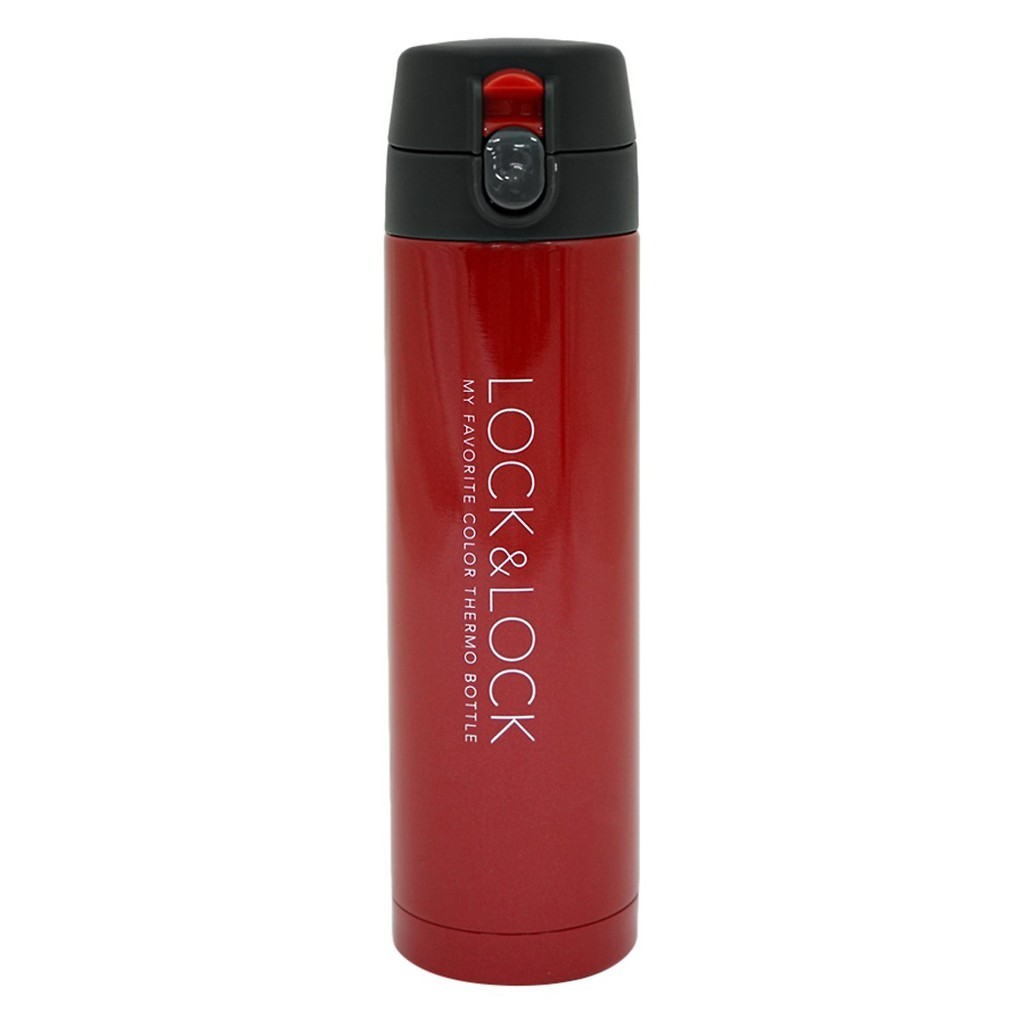 Bình giữ nhiệt LocknLock Cherry Vacuum LHC540 (450ml) - Đỏ - HAPOS