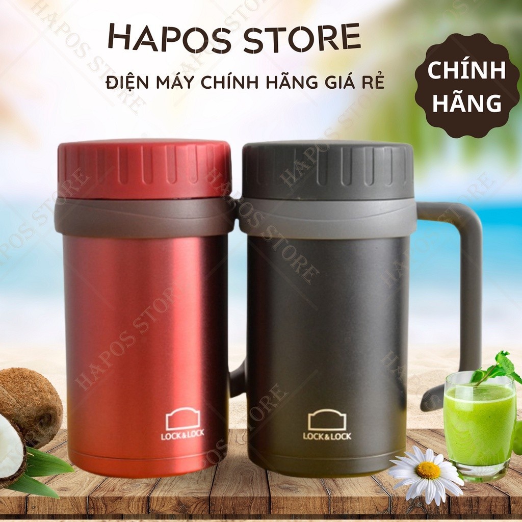 Ly giữ nhiệt LocknLock LHC9002 500ml Basic Table Mug - HAPOS