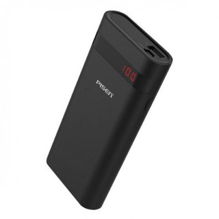 Sạc dự phòng Pisen PowerCube 10.000mAh Màu đen - HAPOS