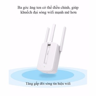 Kích sóng wifi Mercury 3 râu MW310RE - HAPOS