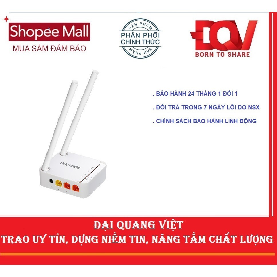Bộ phát wifi mini Totolink N200RE - HAPOS