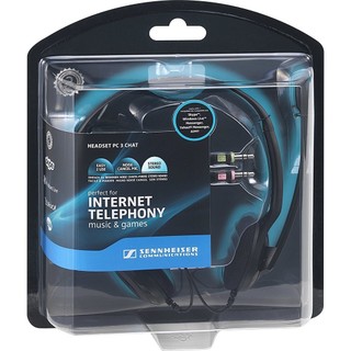 Tai nghe có Microphone SENNHEISER PC 3 Chat - Hàng Chính Hãng - HAPOS