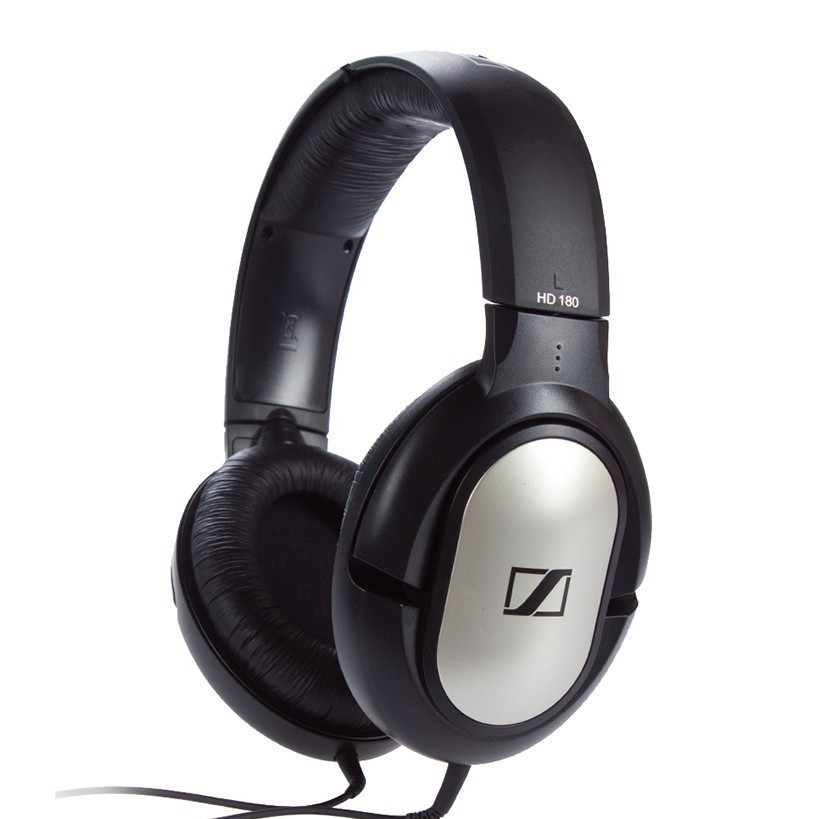 Tai nghe Sennheiser HD 180 Đen - HAPOS