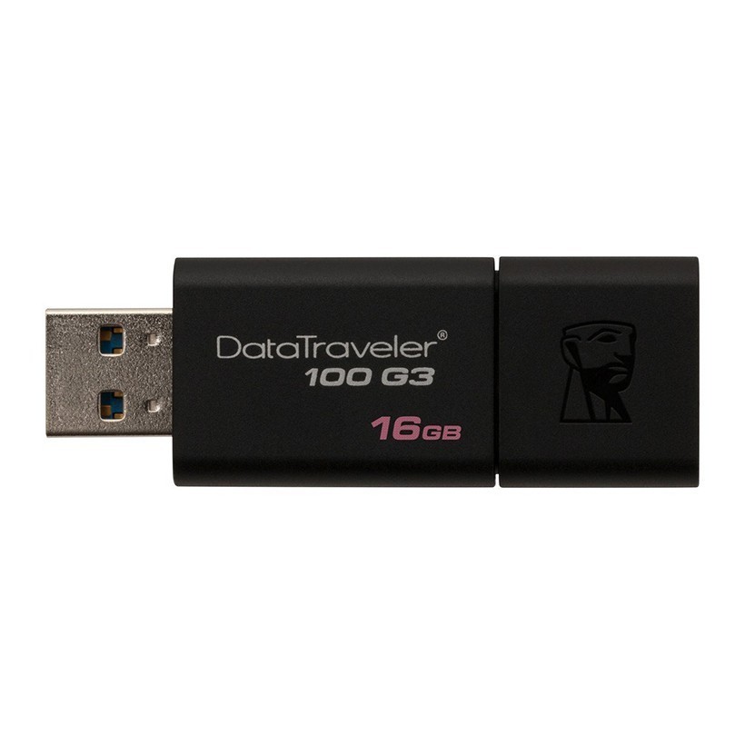 USB 3.0 Kingston 16GB 100G3 Đen - HAPOS