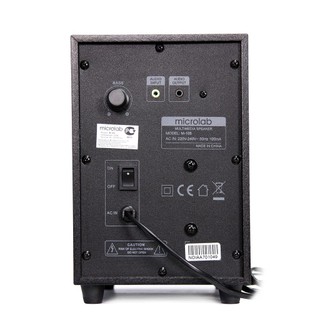Loa máy tính Microlab M108 2.1 Đen - HAPOS