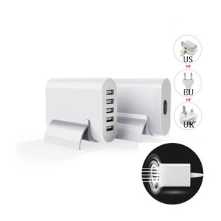 Ổ cắm Xiaomi sạc USB 4 cổng 2.0A Trắng - HAPOS