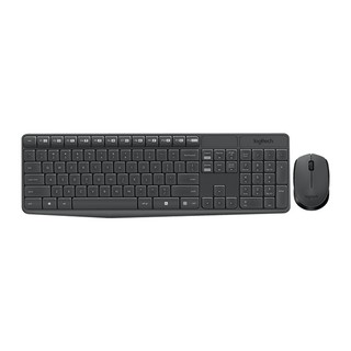 Bàn phím chuột không dây Logitech MK235 Đen - HAPOS